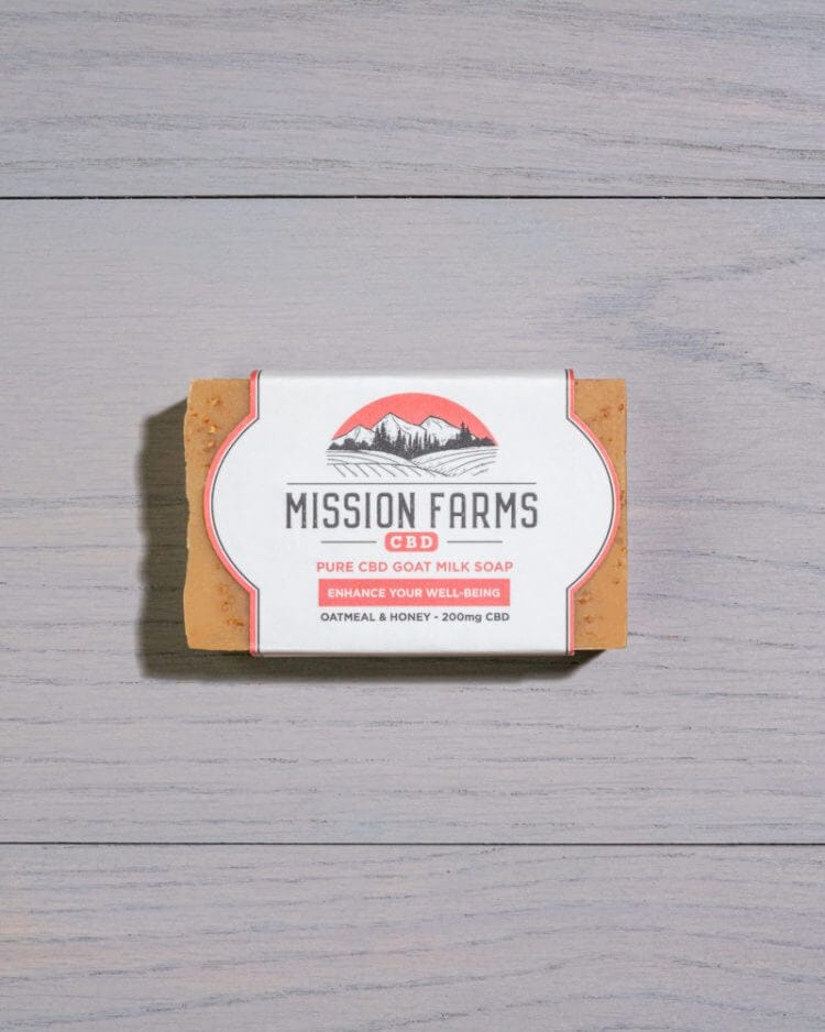 Pure CBD Goat Soap - Mission Farms CBD