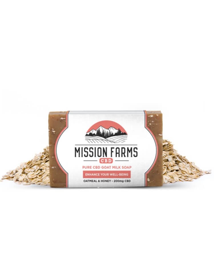 Pure CBD Goat Milk Soap - Mission Farms CBD