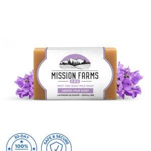 Rest CBD Goat Milk Soap