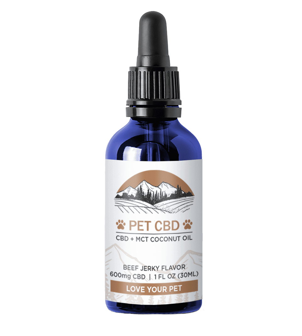 Pet CBD 600mg Beef Jerky Flavor - Mission Farms CBD