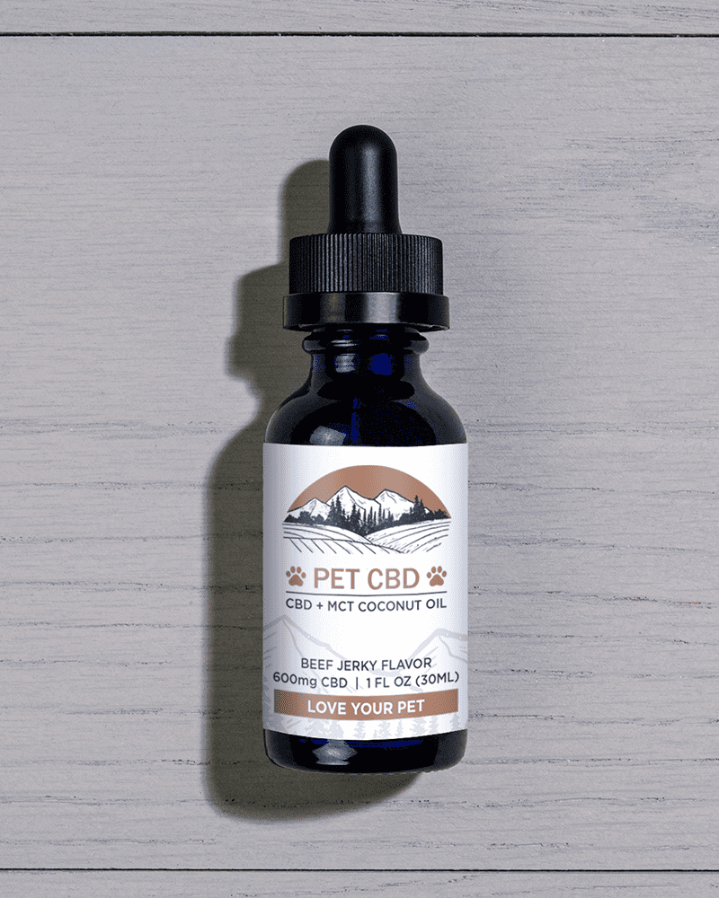 Pet CBD - CBD, MCT Coconut Oil - Beef Jerky Flavor