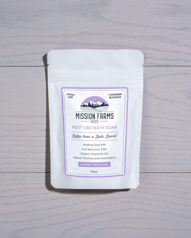 Mission Farms Rest CBD Bath Soak Review