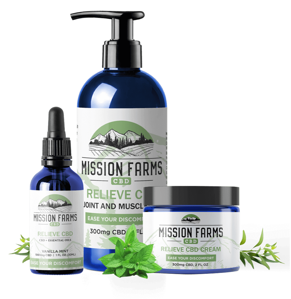 Whole Body Relief Package Mission Farms CBD