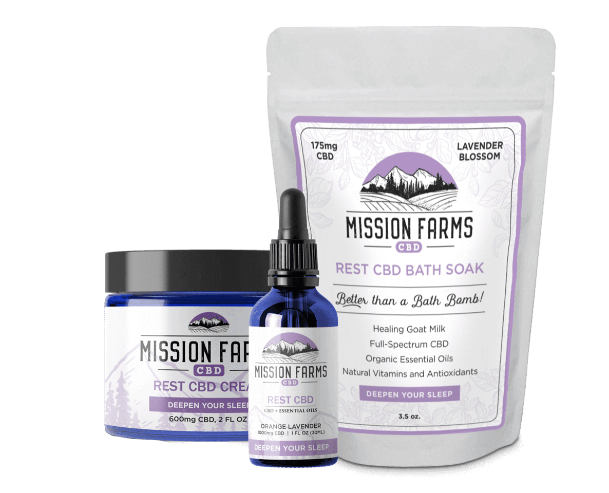 Rest CBD Bundle l Mission Farms CBD