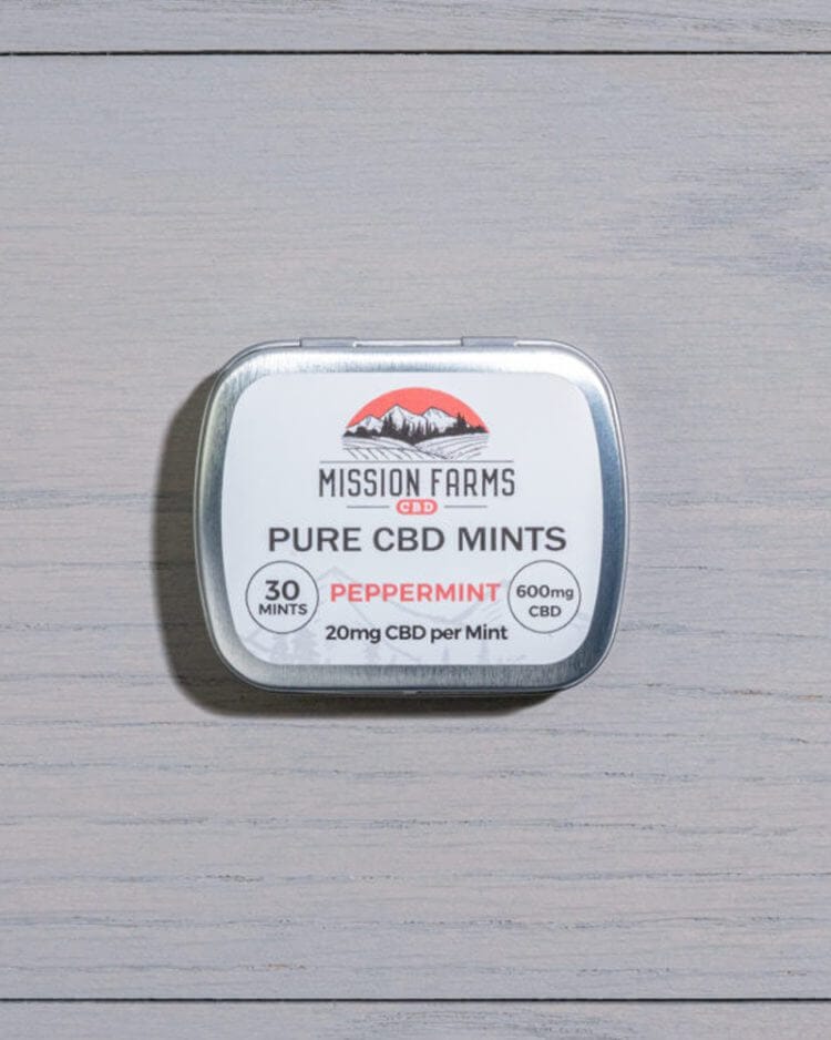 Pure CBD Peppermint Mints