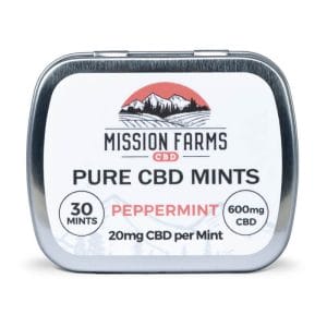 Pure CBD Peppermint Mints