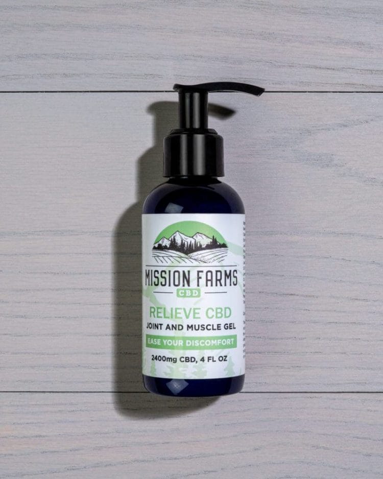 Mission Farms Relieve CBD Joint and Muscle Gel Review