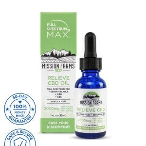 Full Spectrum Max Relieve CBD Oil