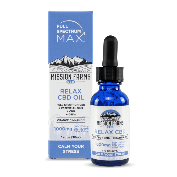 Mission Farms Full Spectrum Max Relax CBD Oil Review