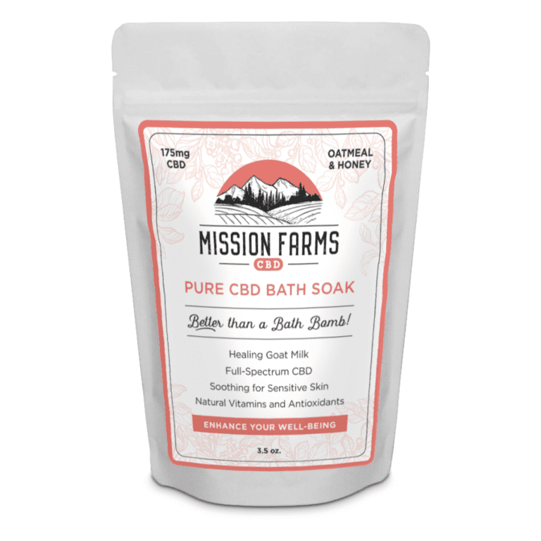 Pure CBD Bath Soak - Mission Farms CBD
