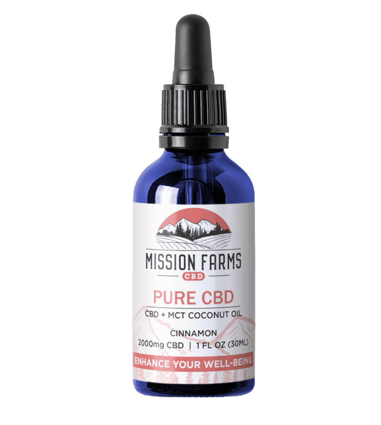 Mission Farms Pure CBD Cinnamon 2000mg