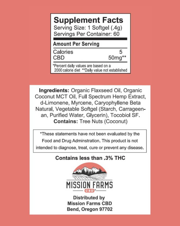 CBD Softgels