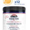 Pure CBD Gummies - Marionberry Lemon 750mg CBD