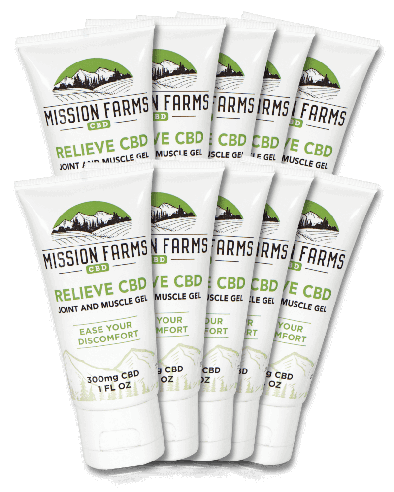 Relieved CBD - Gel Stocking Stuffer 300mg - Mission Farms CBD