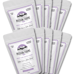 CBD Bath Soak Stocking Stuffer Bundle