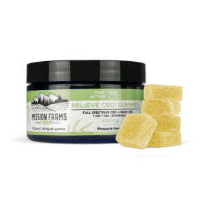 Relieve CBD Gummies with Nano CBD