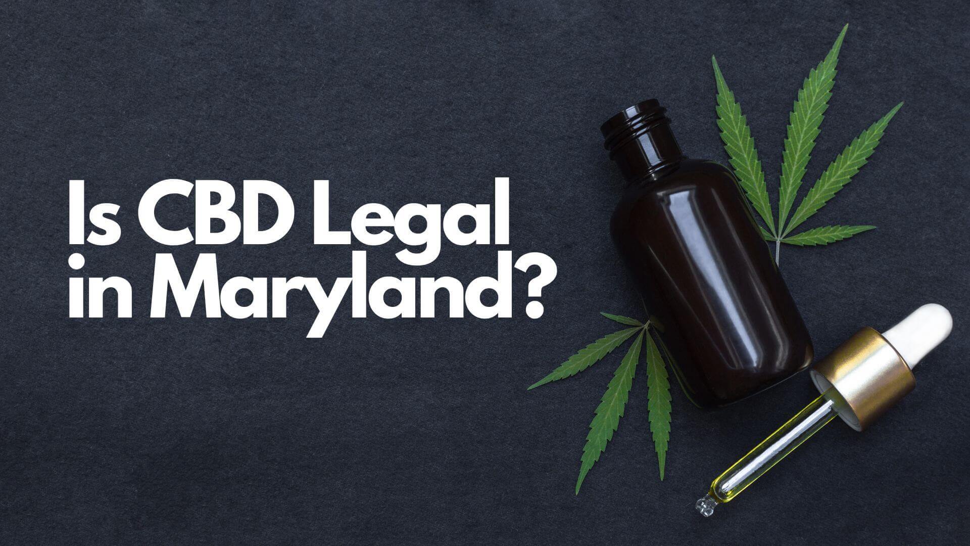 You are currently viewing Is CBD Legal in Maryland
